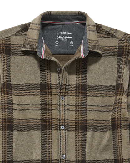 Meadowbrook LS Hero Knit Flannel