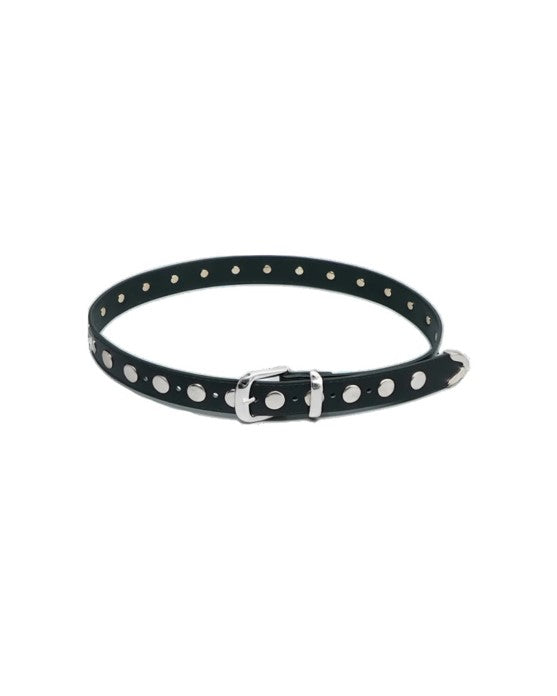 Fully Studded Belt Black