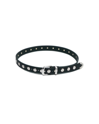 Fully Studded Belt Black