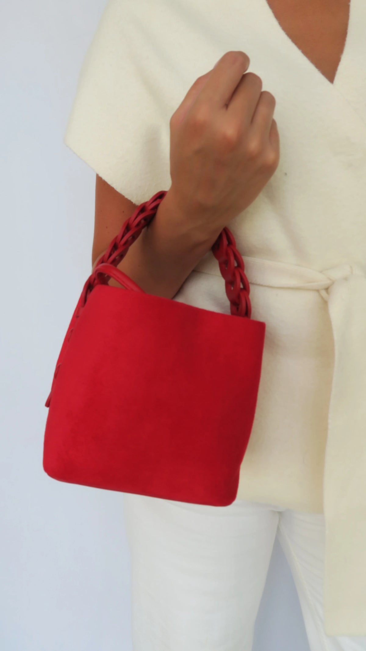 Suede Hadley Bag