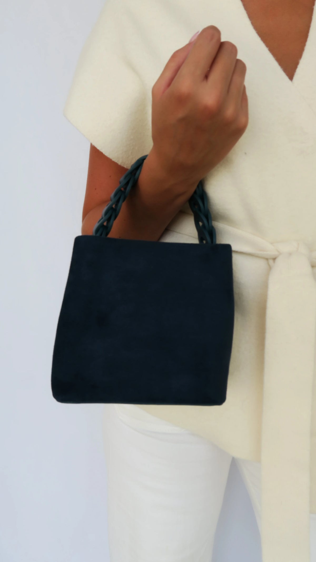 Suede Hadley Bag