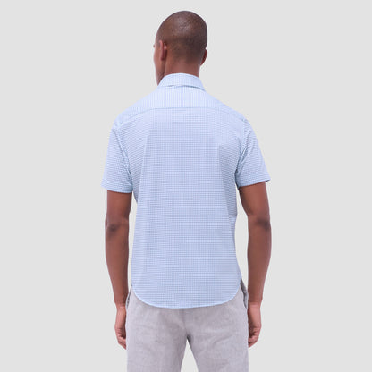 Miles Gingham Check Ooohcotton Ss Shirt