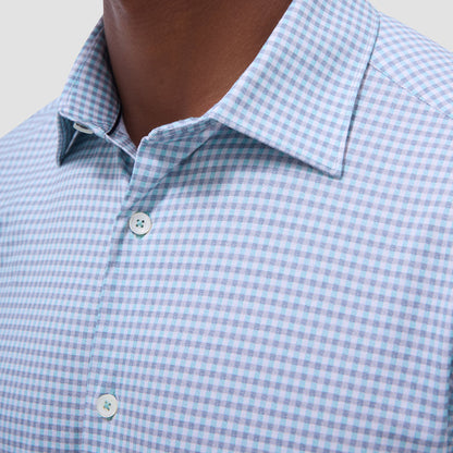 Miles Gingham Check Ooohcotton Ss Shirt