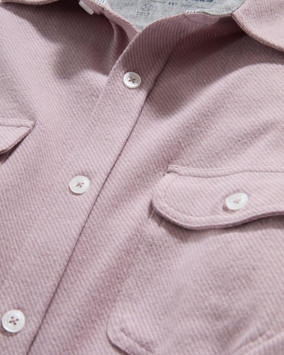 Hero Solid Twill Knit Flannel Shirt