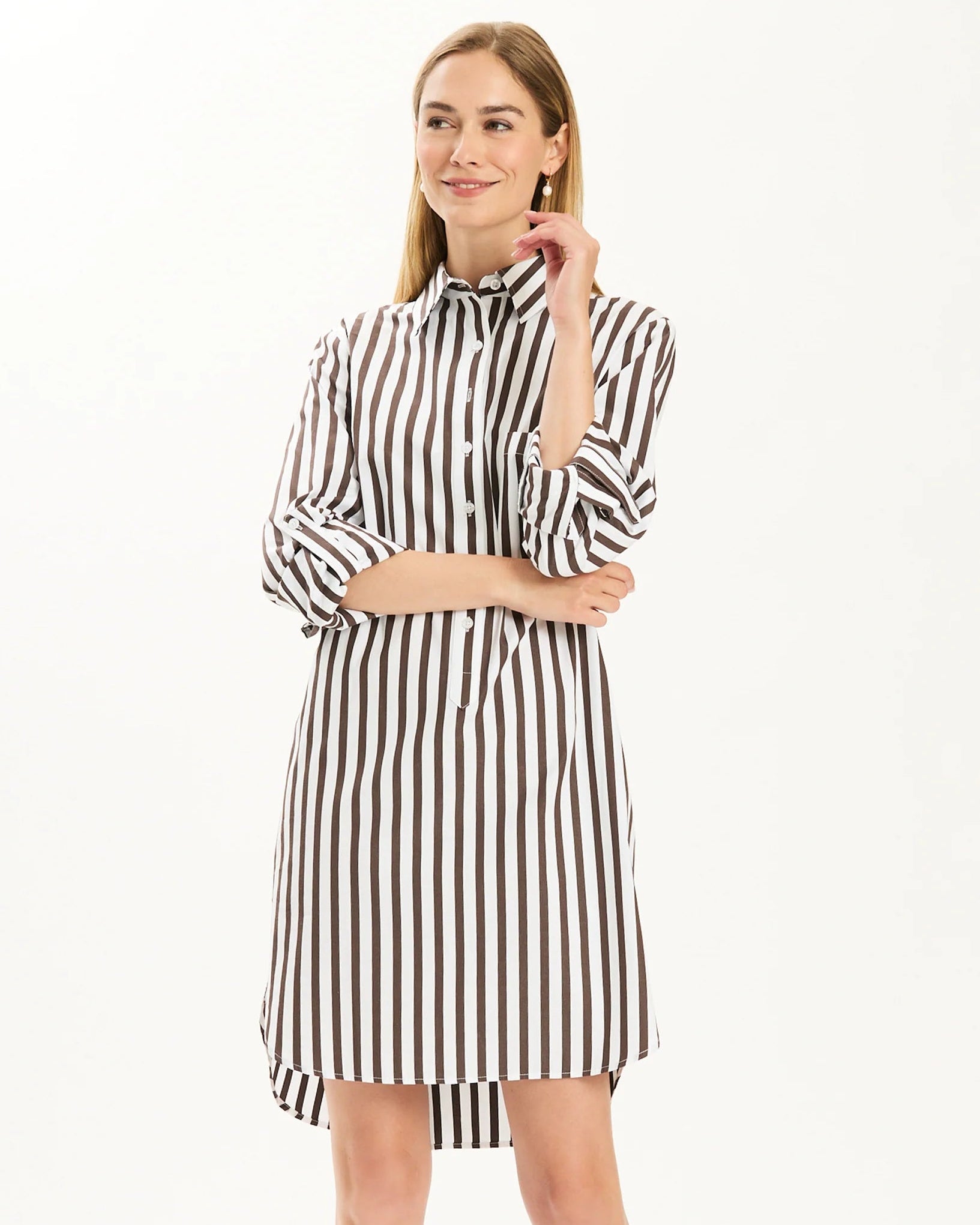 Riley Awning Striped Dress