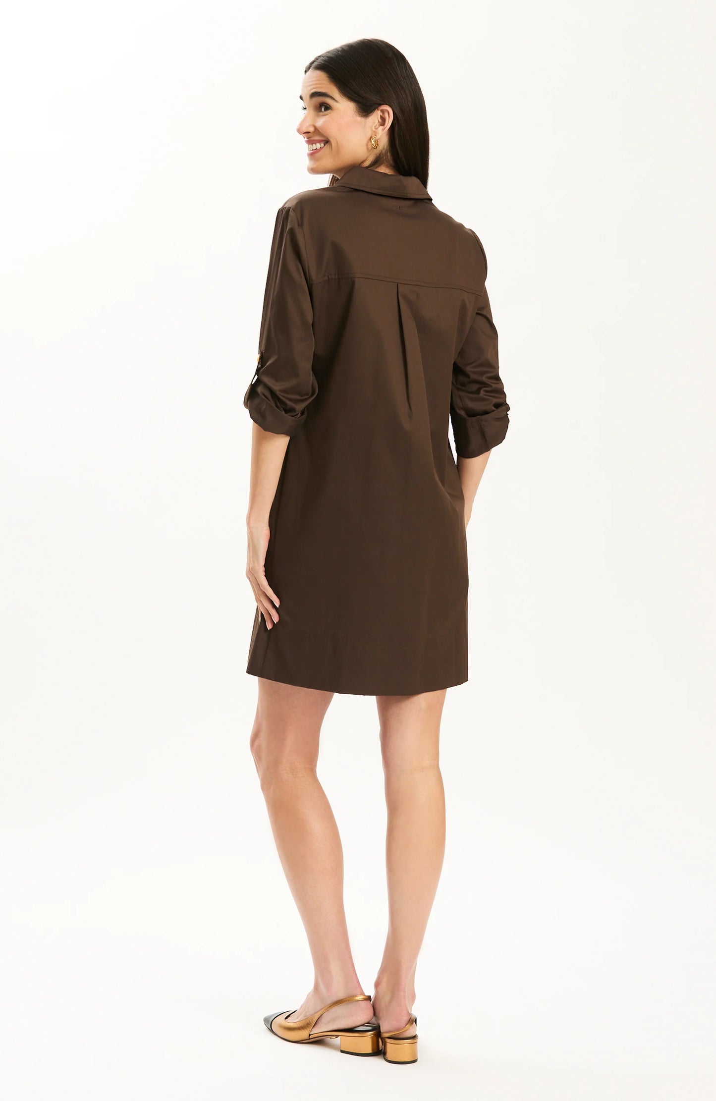 Rory Shirtdress - Demitasse