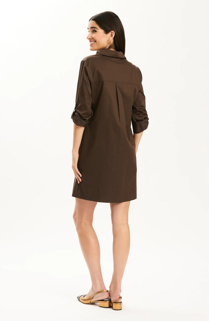 Rory Shirtdress - Demitasse