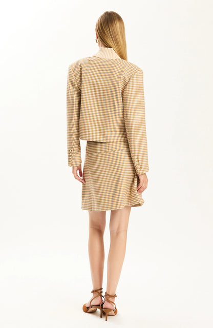Janice Houndstooth Jacket