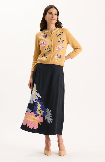 Valentina Applique Skirt