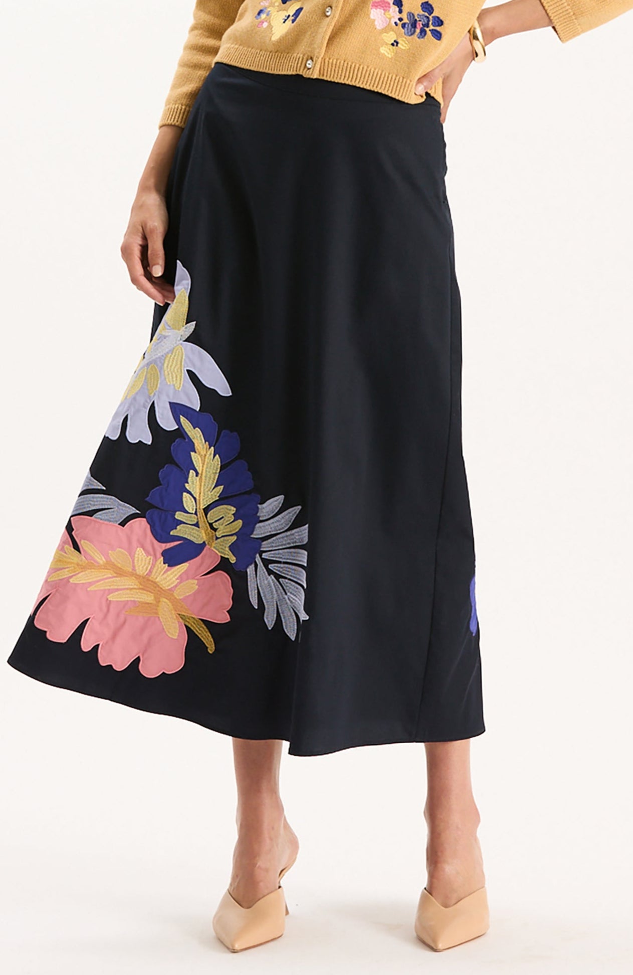 Valentina Applique Skirt