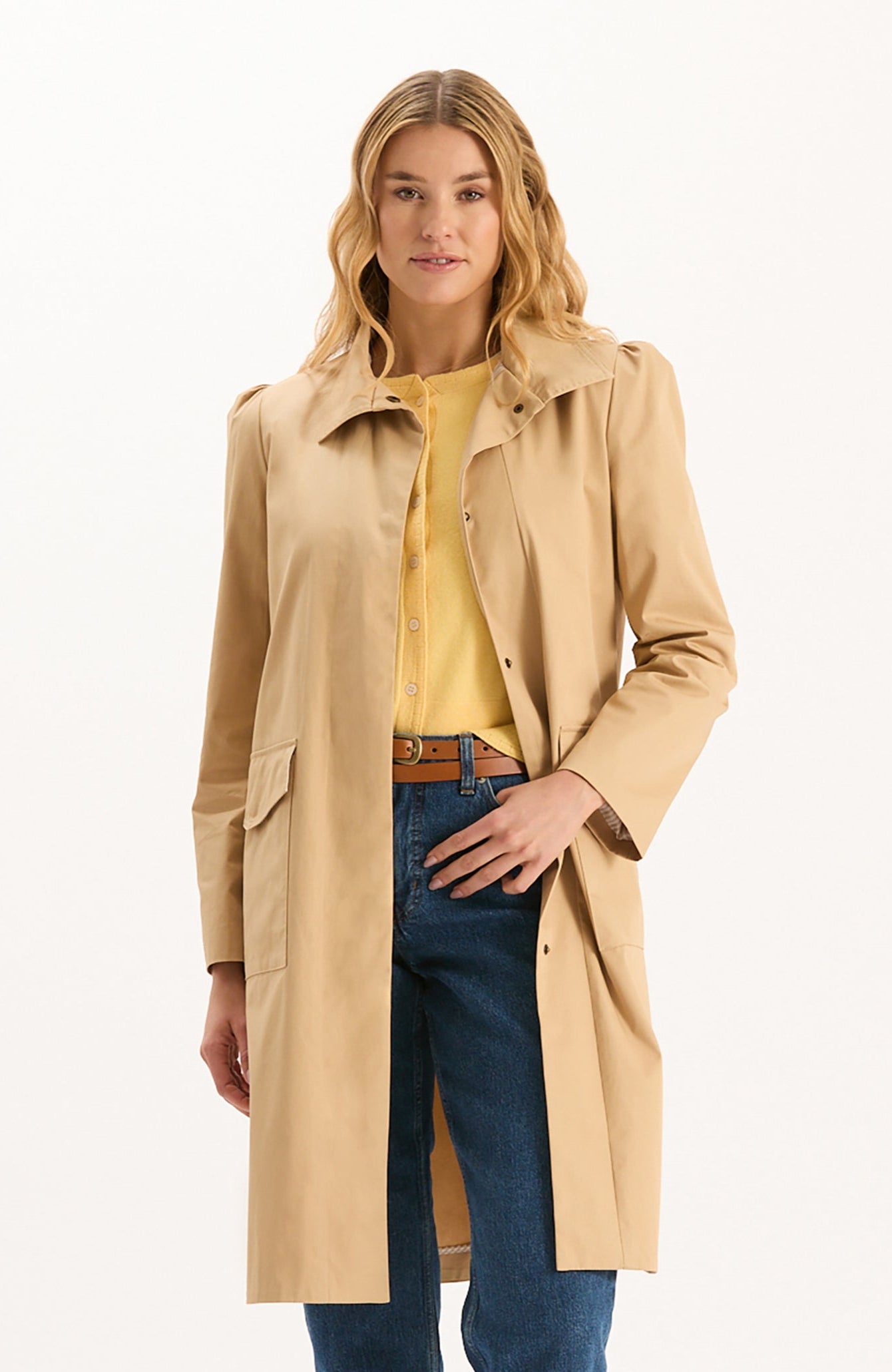 Tasha Water Repellent Trench
