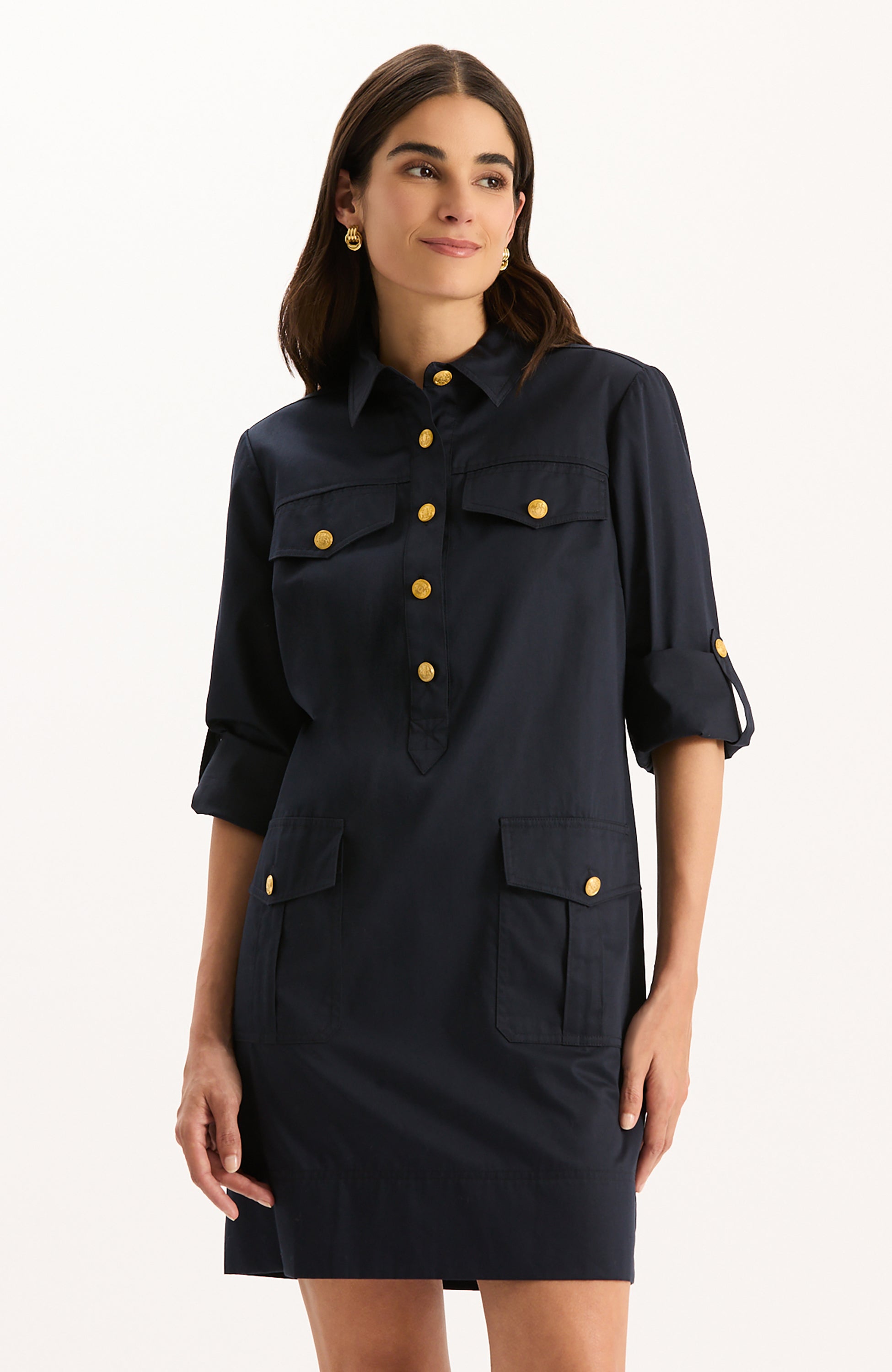 Rory Cotton Shirtdress