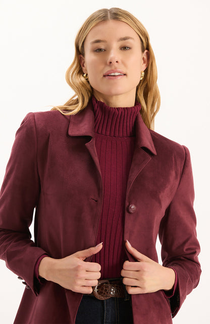 Jordan Faux Suede Jacket