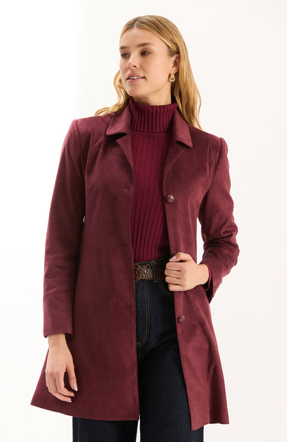 Jordan Faux Suede Jacket