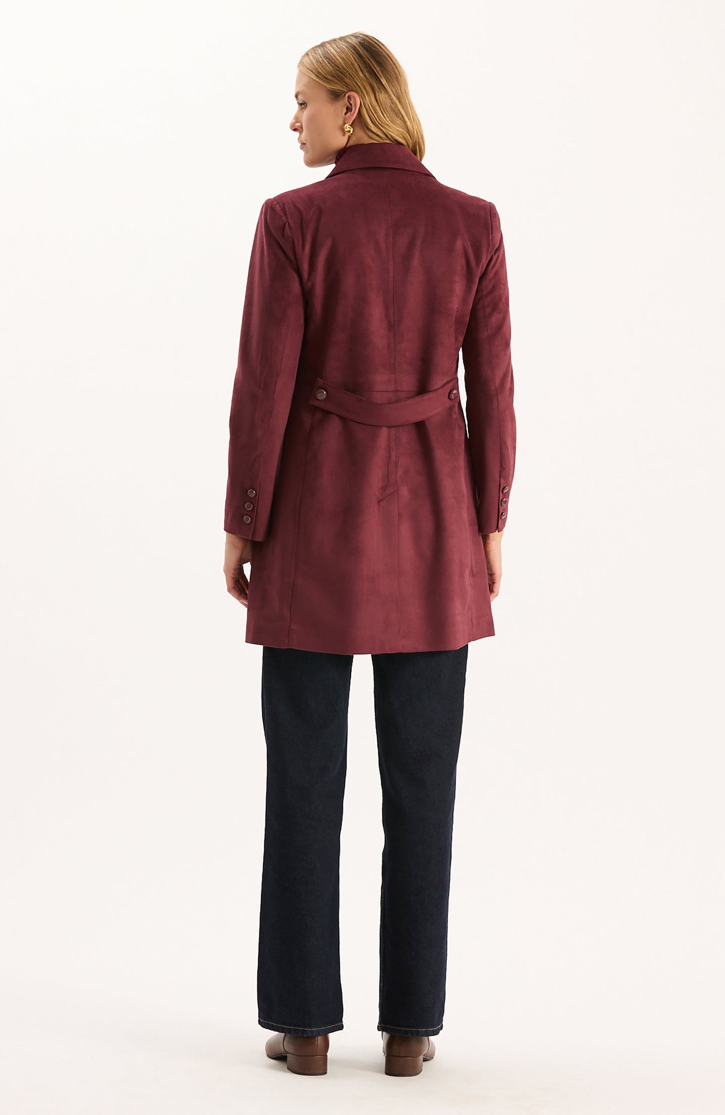 Jordan Faux Suede Jacket