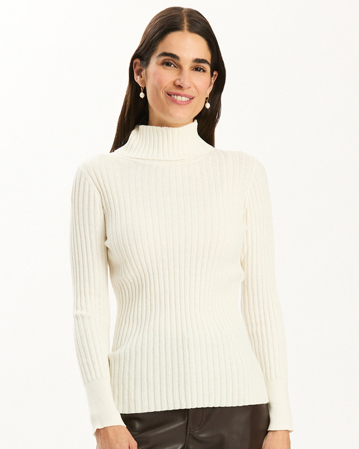 Cotton Cashmere Turtleneck