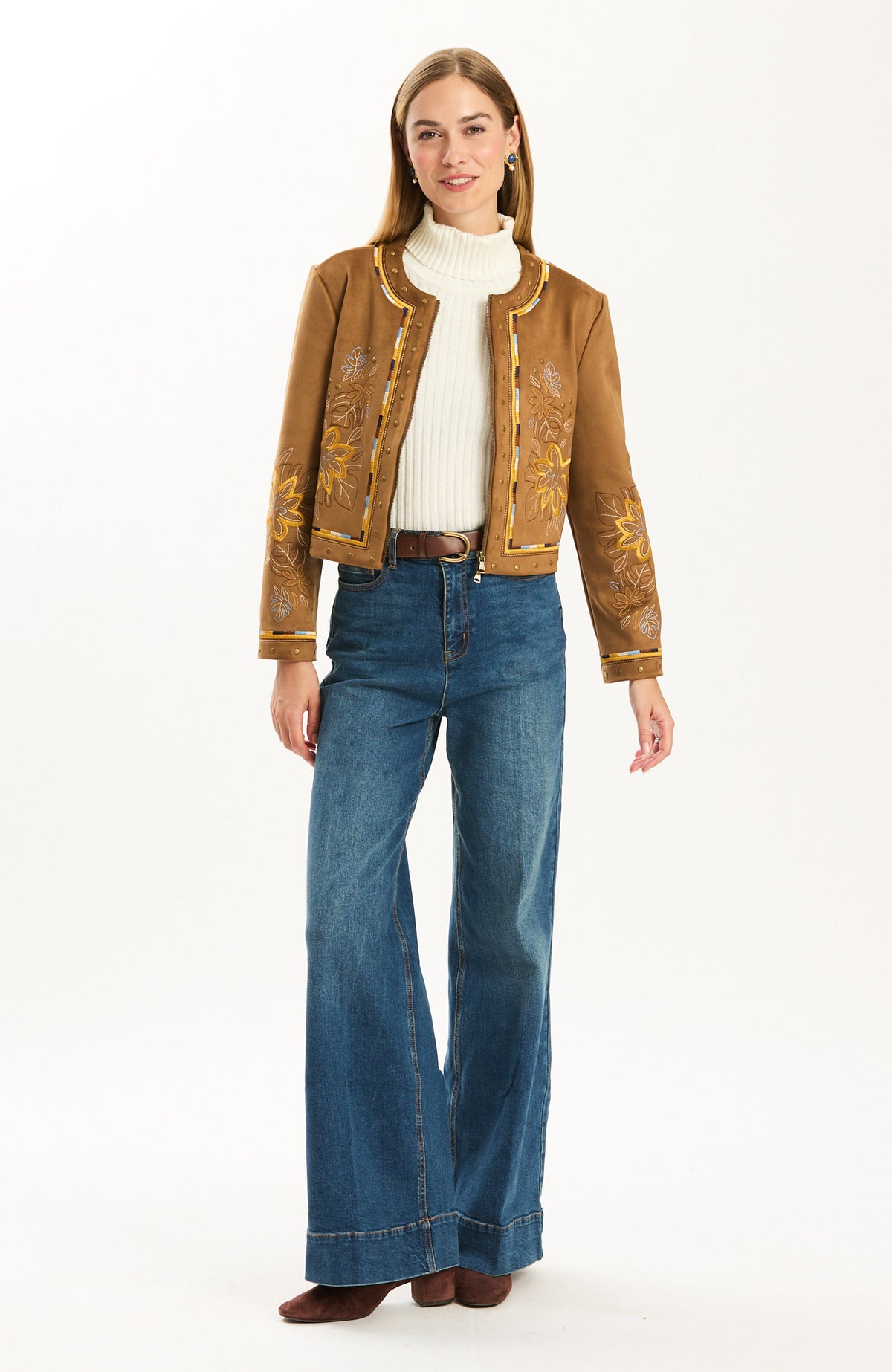Laurie Double Faced Jacket - Dark Iced Coffee