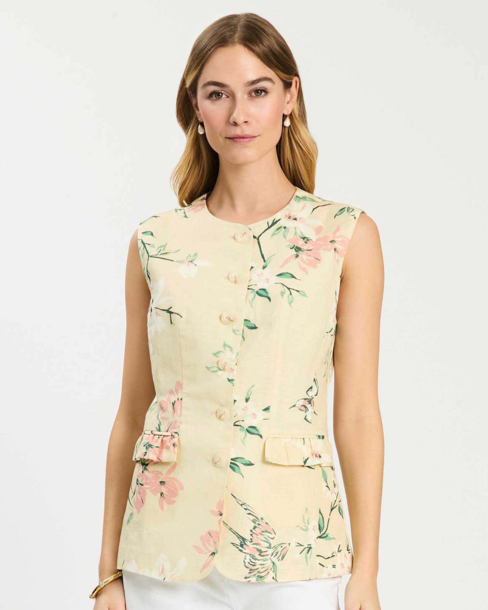 Reid Starling Floral Vest
