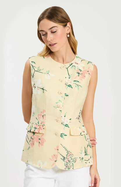 Reid Starling Floral Vest
