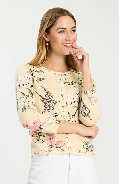 Cindy Pearl Neck Cardigan