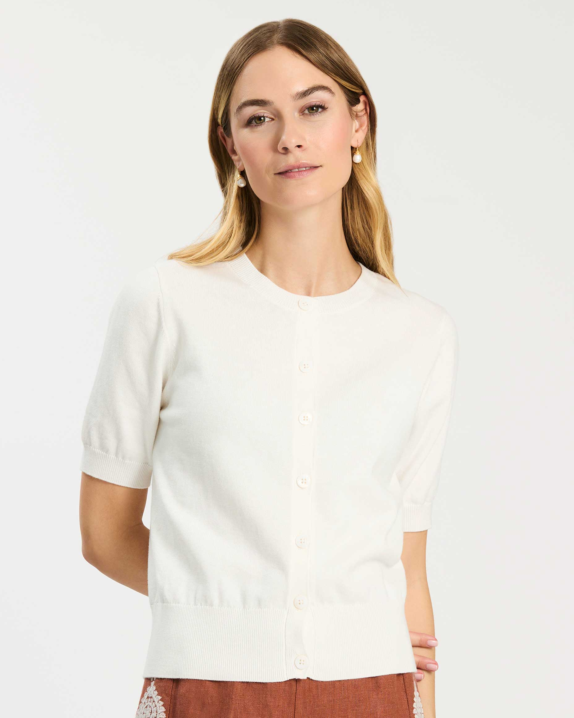 Kit Cotton Blend Cardigan