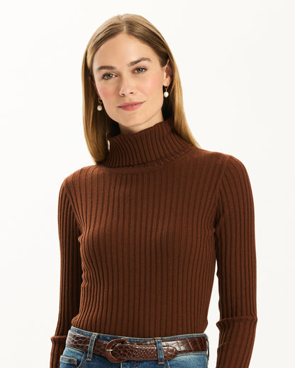 Cotton Cashmere Turtleneck