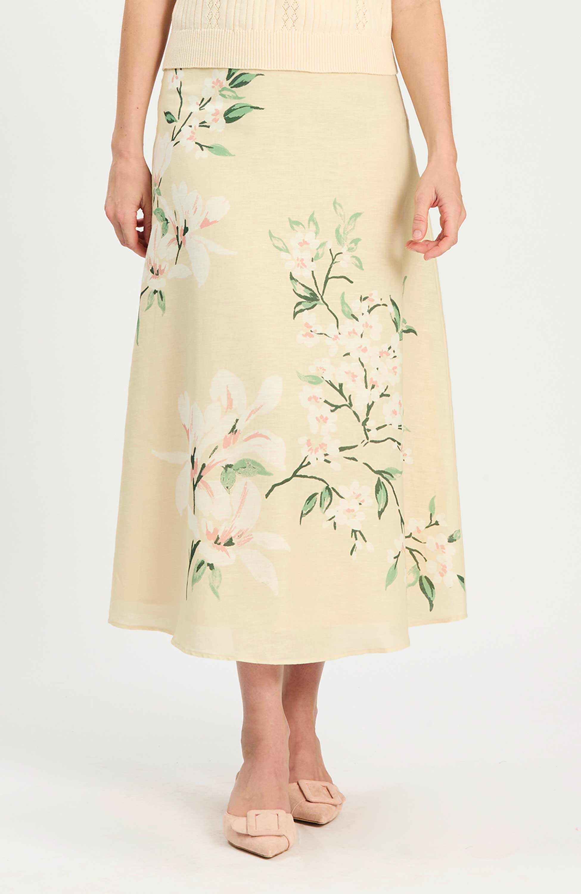 Valentina Starling Floral Skirt