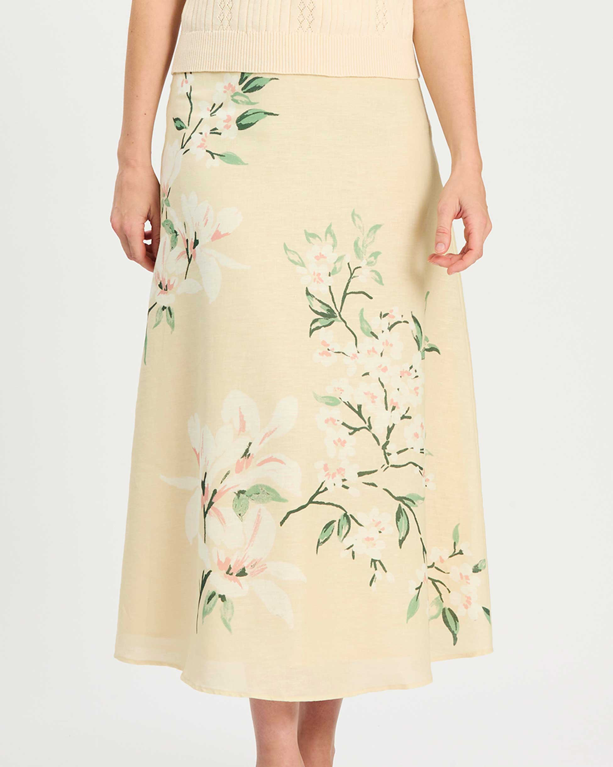 Valentina Starling Floral Skirt