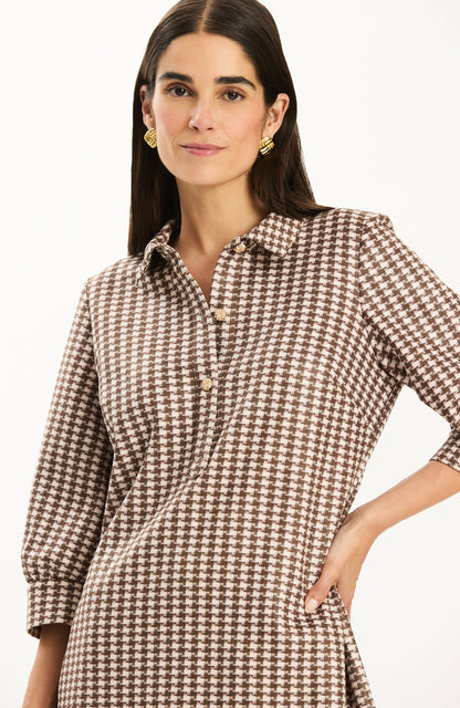 Kat Knit Plaid - Demitasse