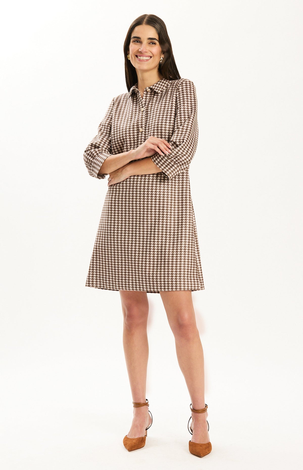 Kat Knit Plaid - Demitasse