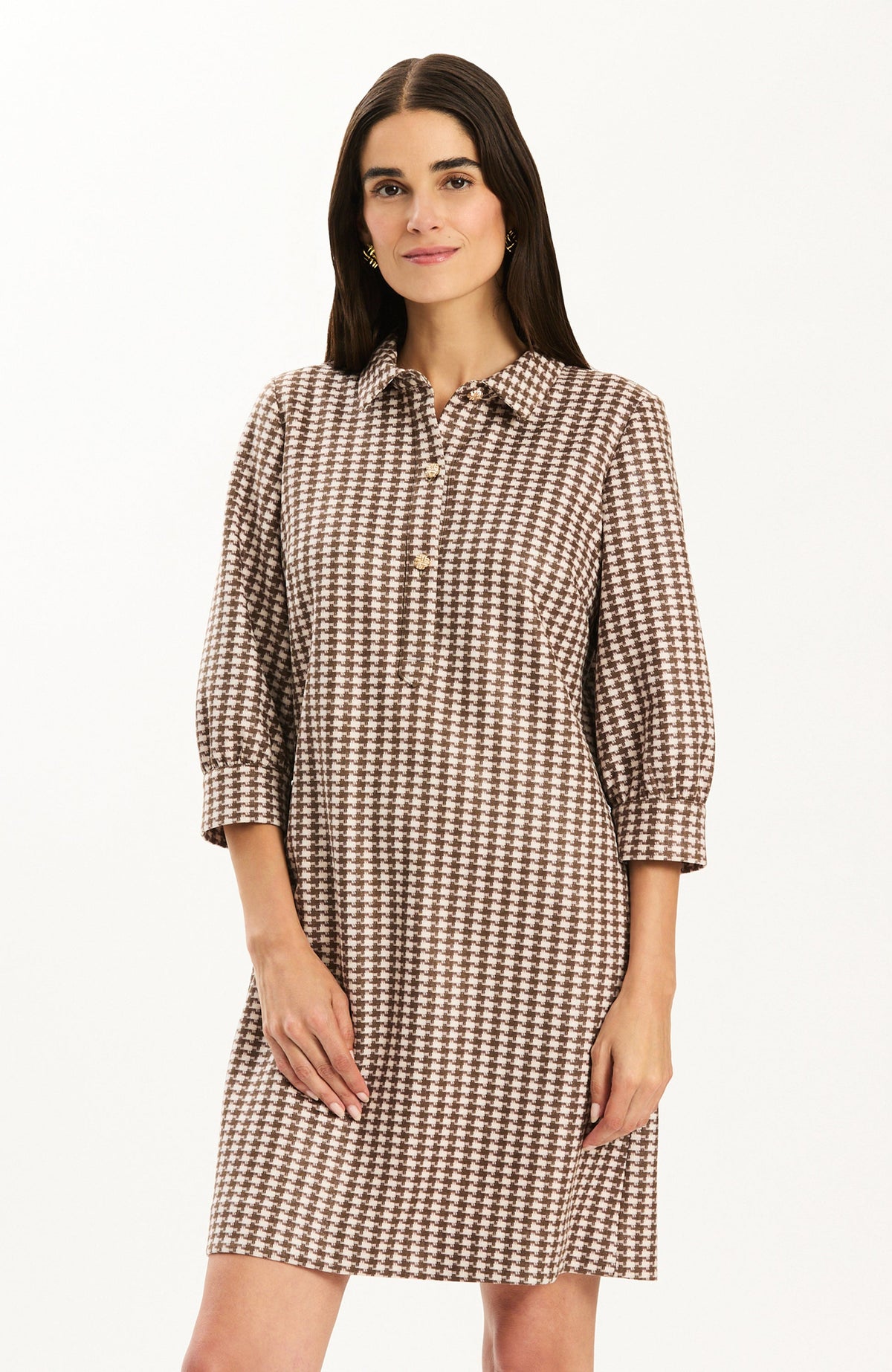 Kat Knit Plaid - Demitasse