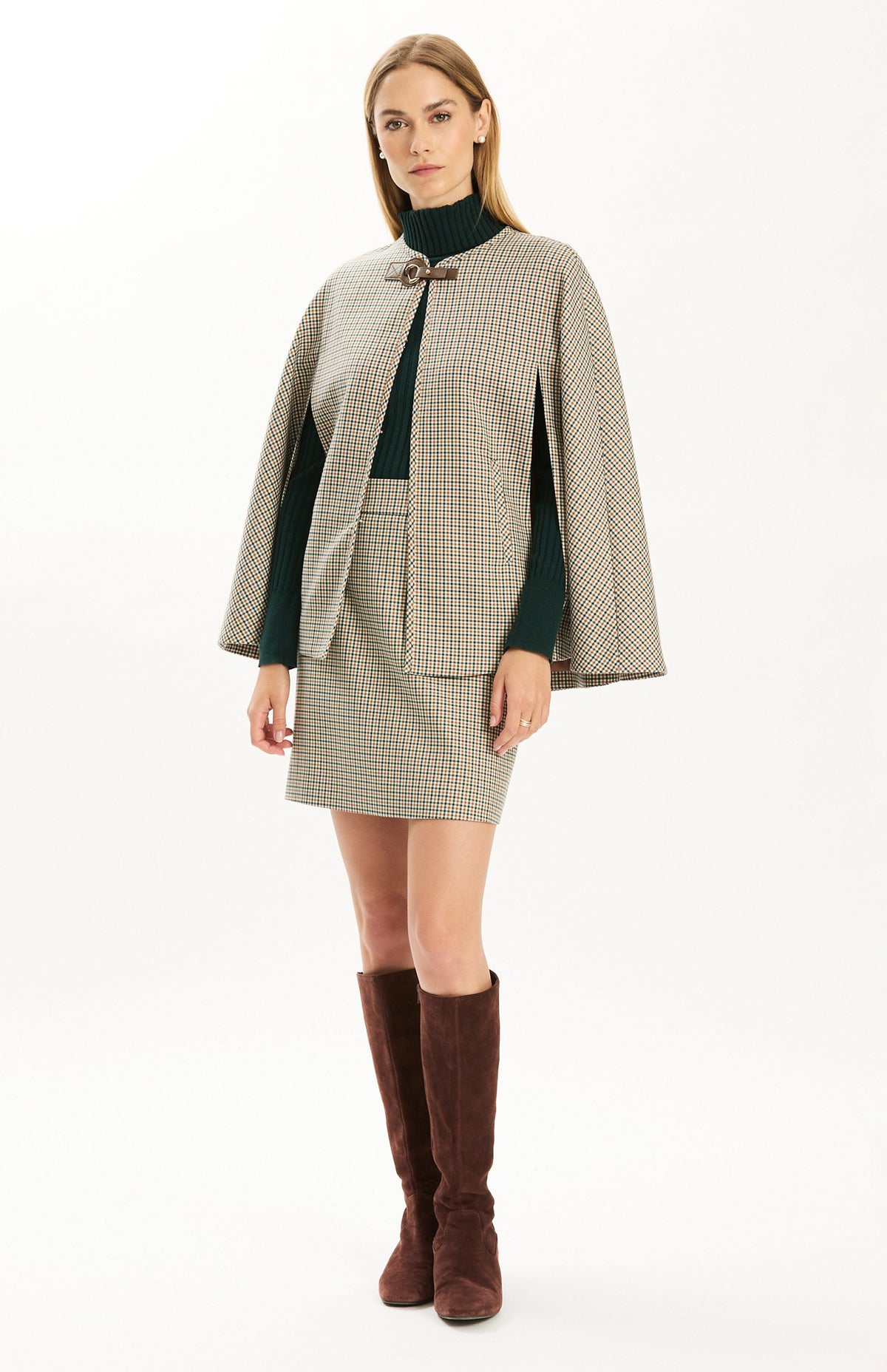 Twiggy Check Skirt