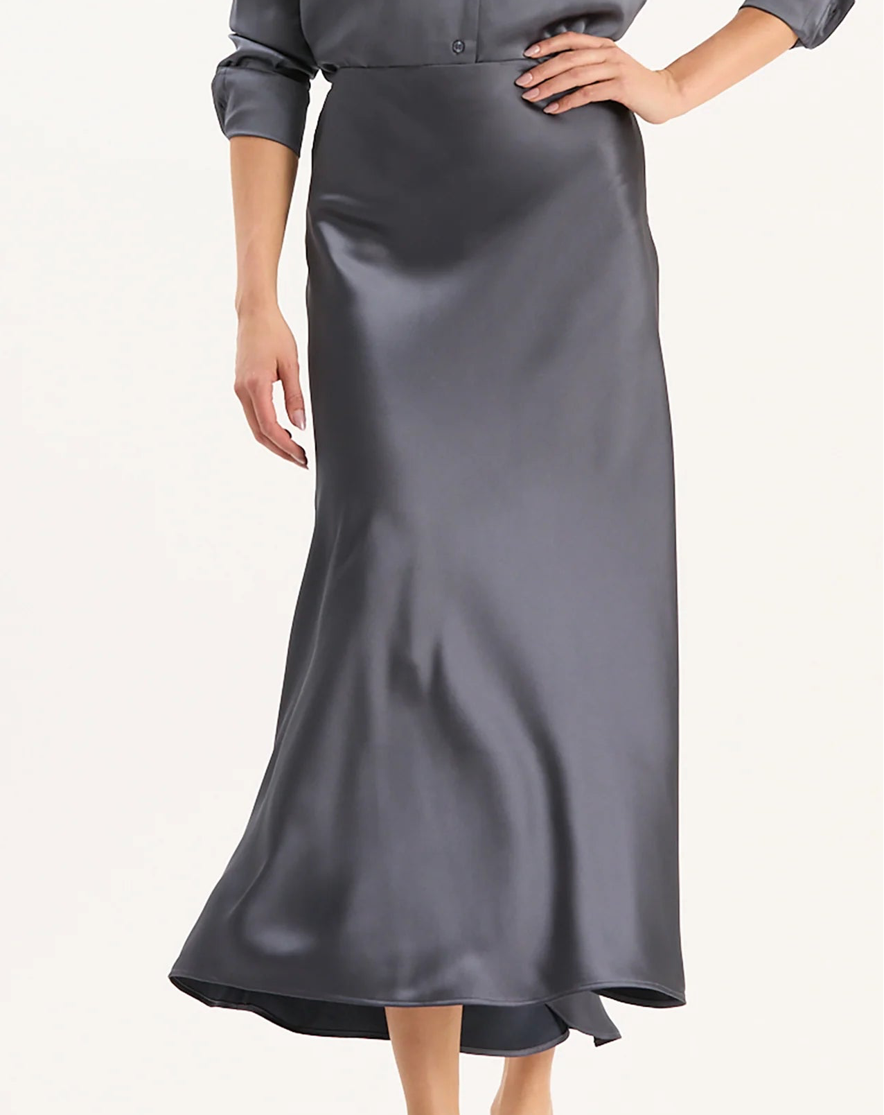 Edie Charmeuse Skirt