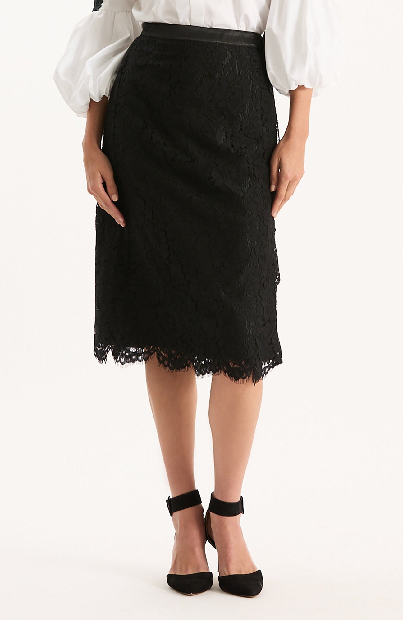 Blair Lace Wrap Skirt