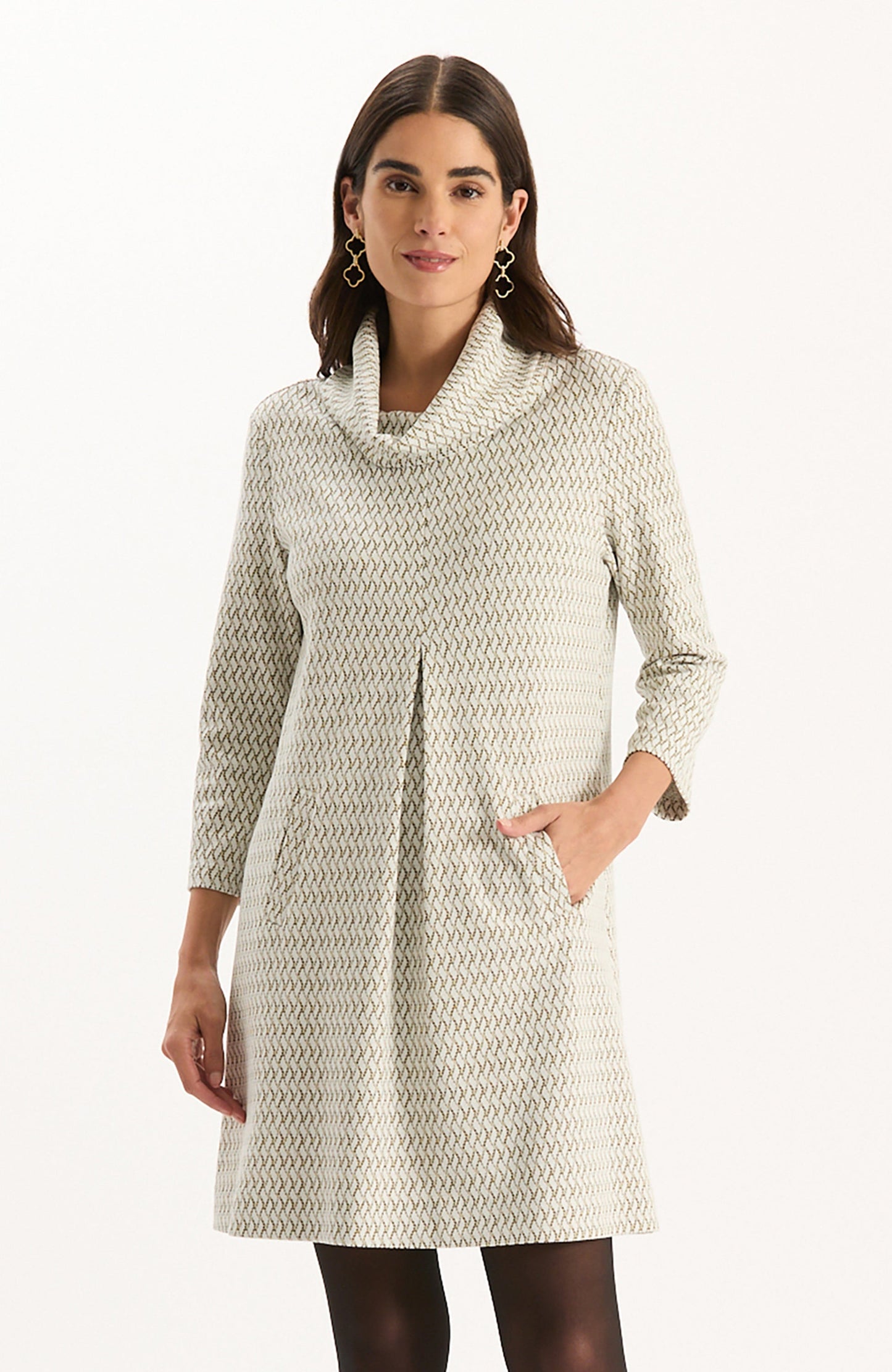 Kim Knit Dress - Ivory