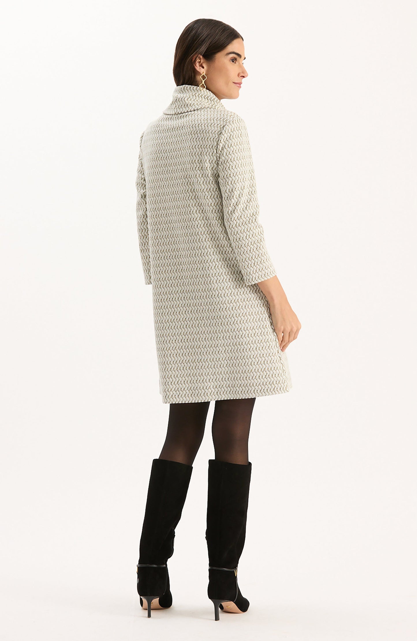 Kim Knit Dress - Ivory