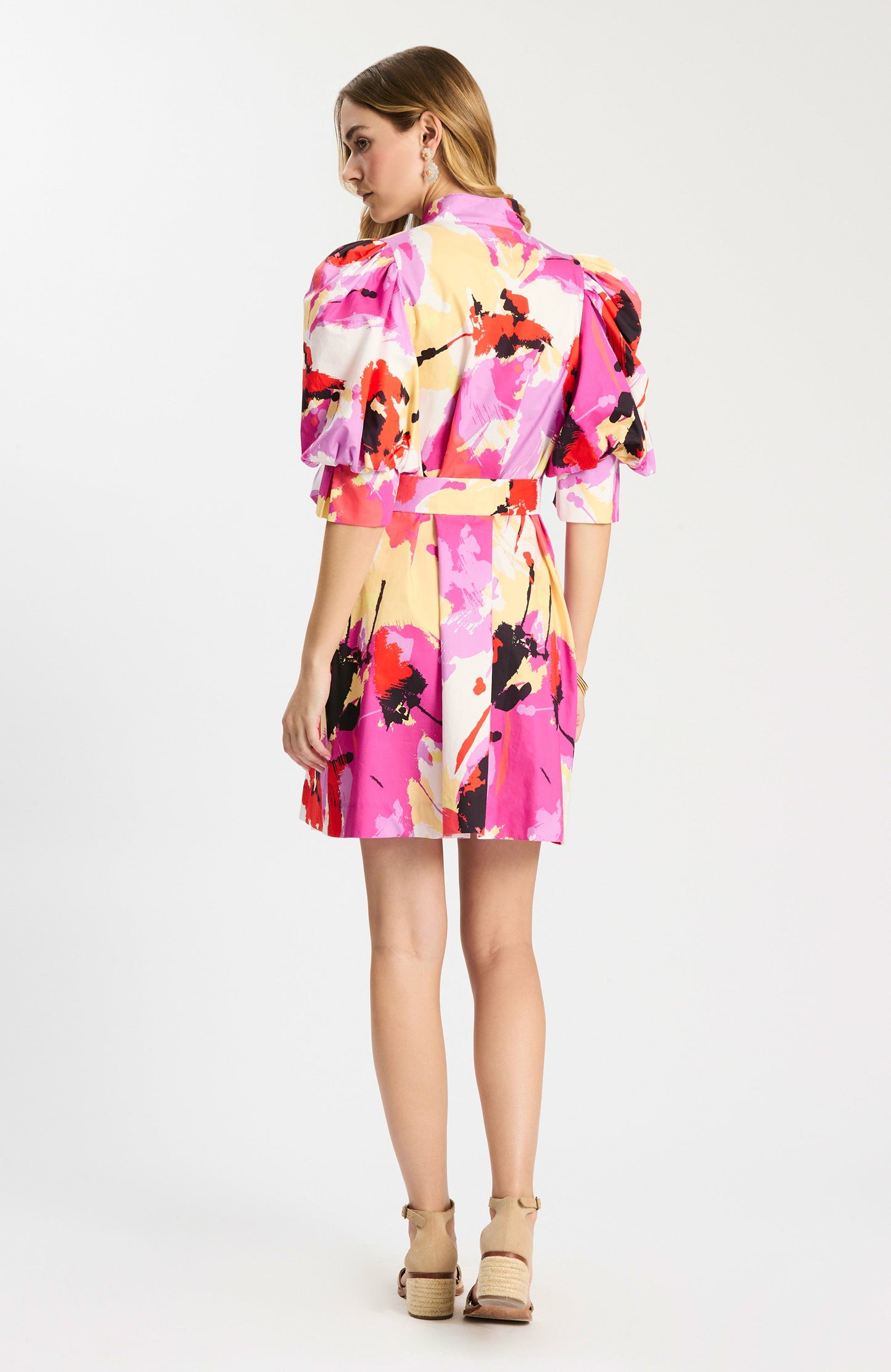 Lydia Paint Splash Dress