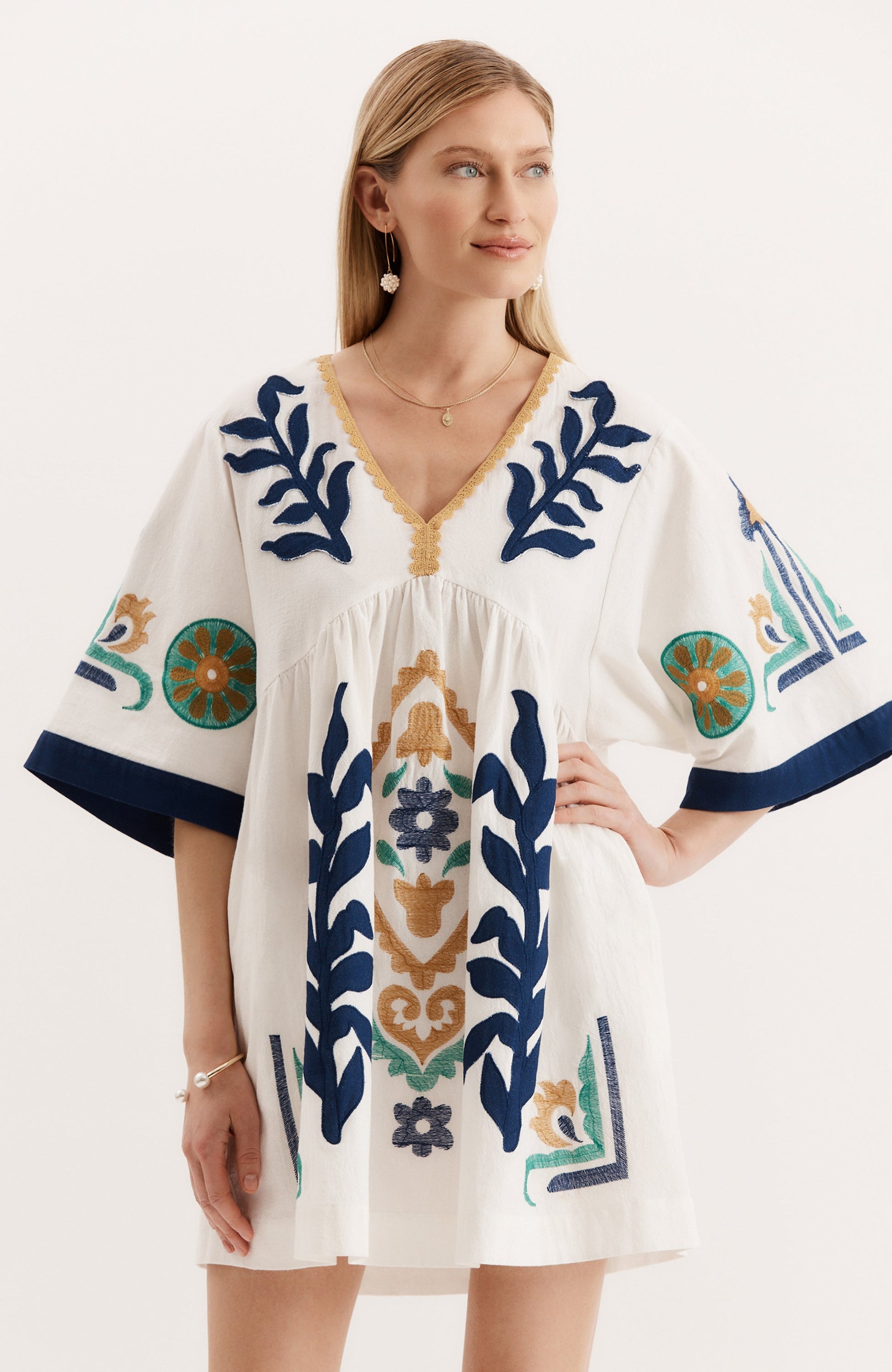 Naomi Dress - Egret L / Egret Naomi Dress - Egret L / Egret