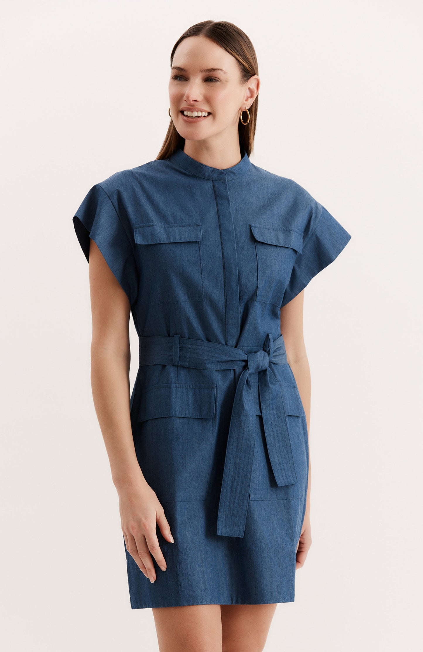 Wendy Cotton Shirtdress