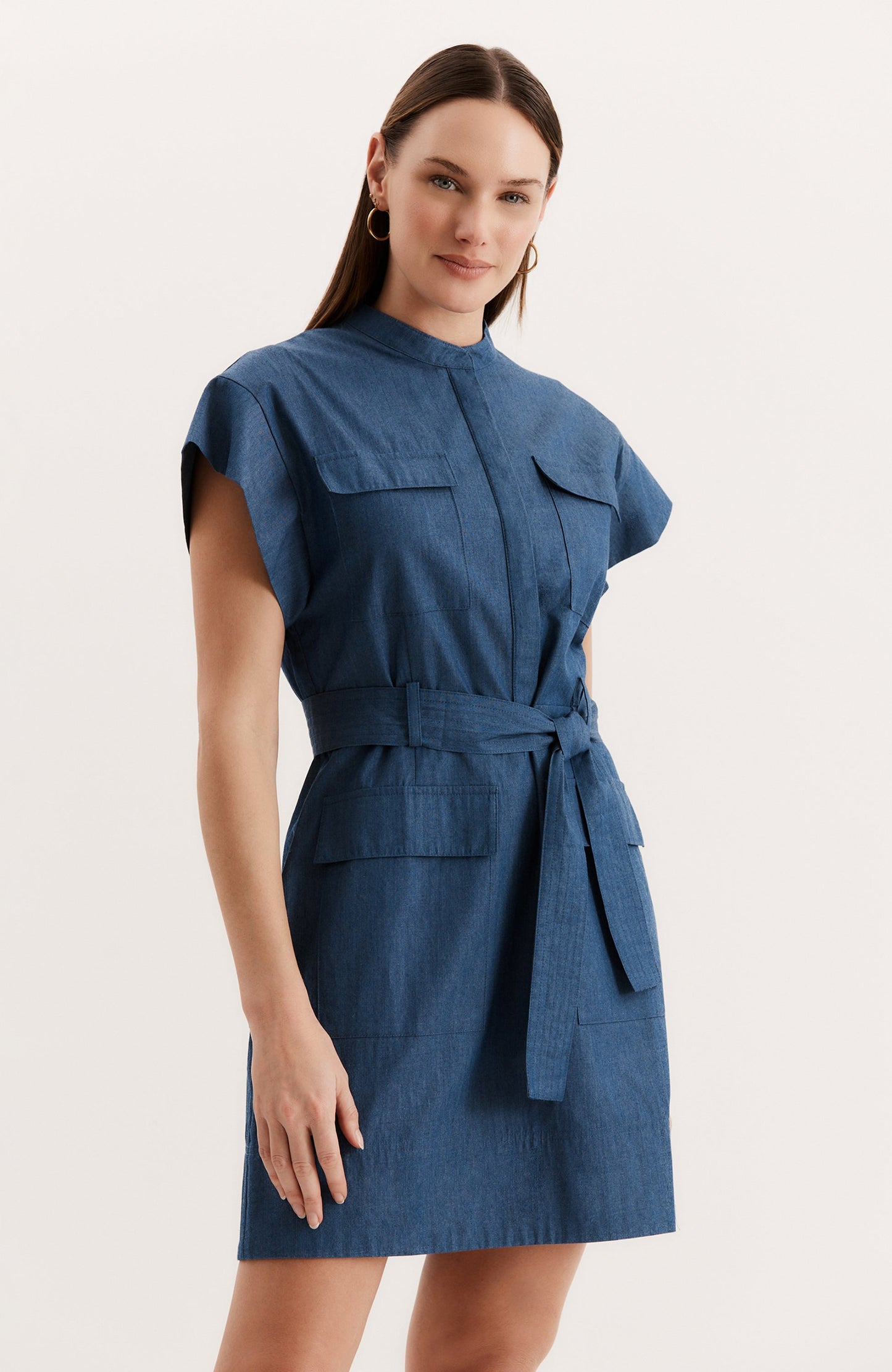 Wendy Cotton Shirtdress