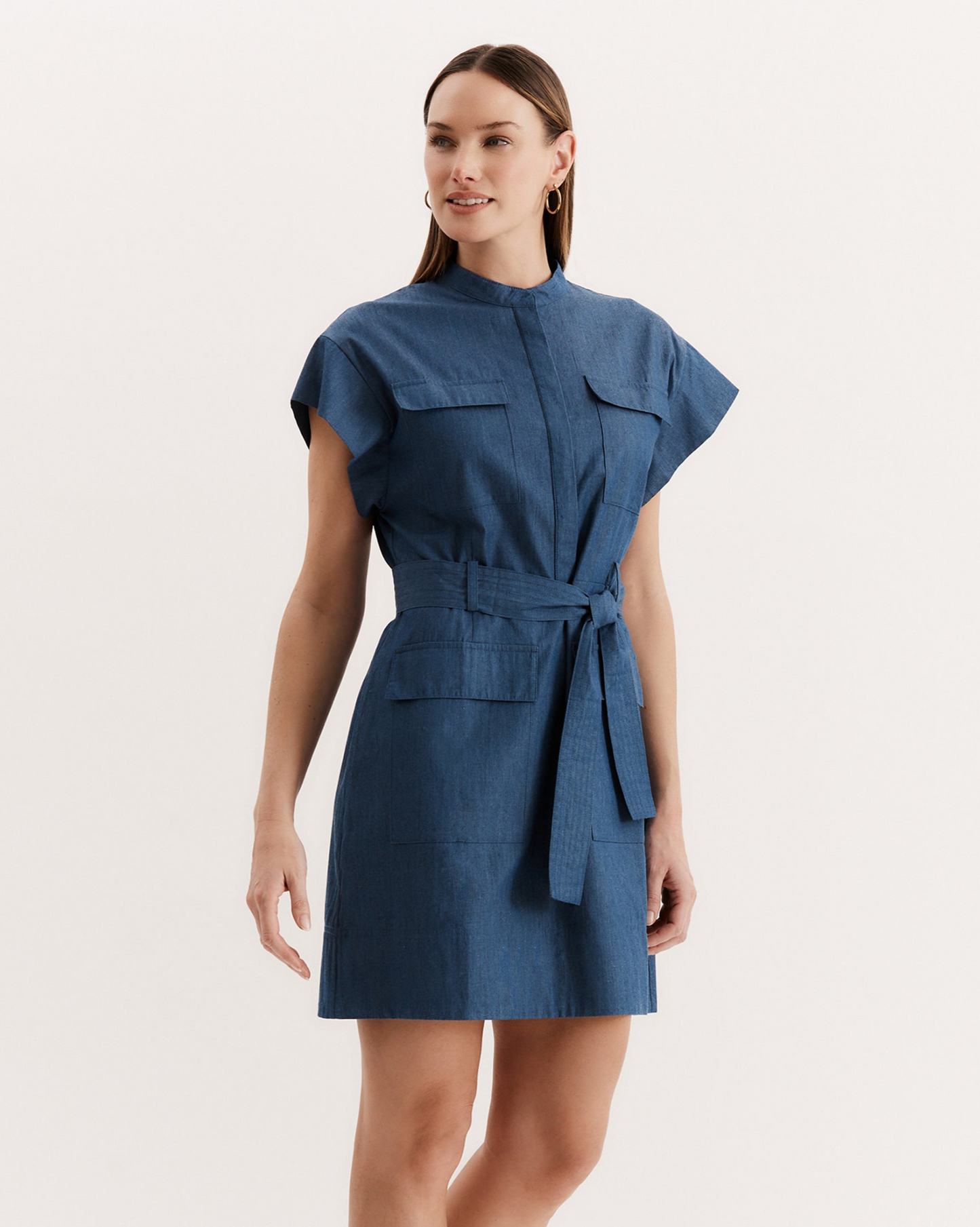 Wendy Cotton Shirtdress