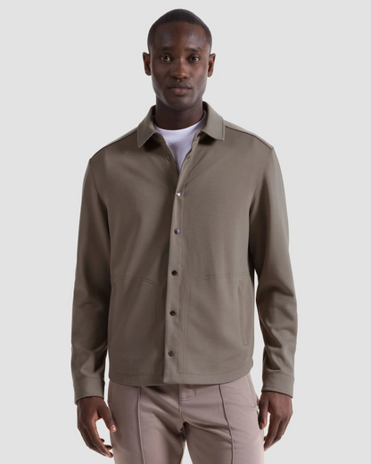 Soft Touch Knit Shirt Jkt