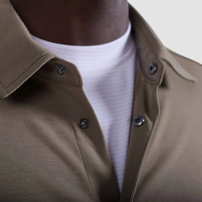 Soft Touch Knit Shirt Jkt