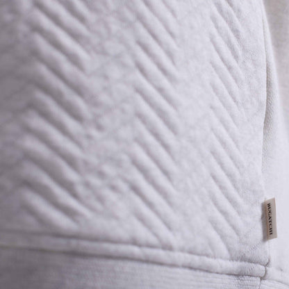 Chevron Melange 1/4 Zip Pullover