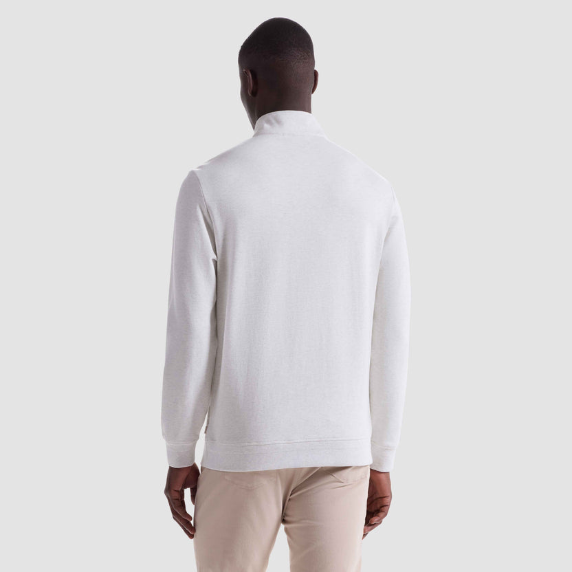 Chevron Melange 1/4 Zip Pullover