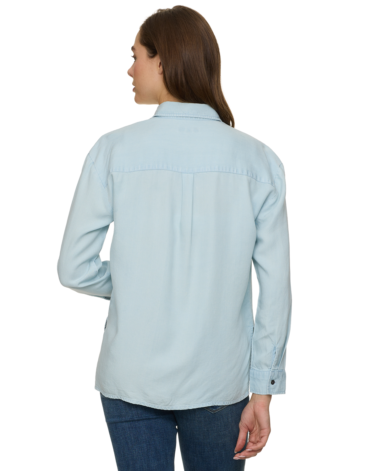 Miriah BF Hi-Low Button Down Shirt