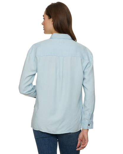 Miriah BF Hi-Low Button Down Shirt