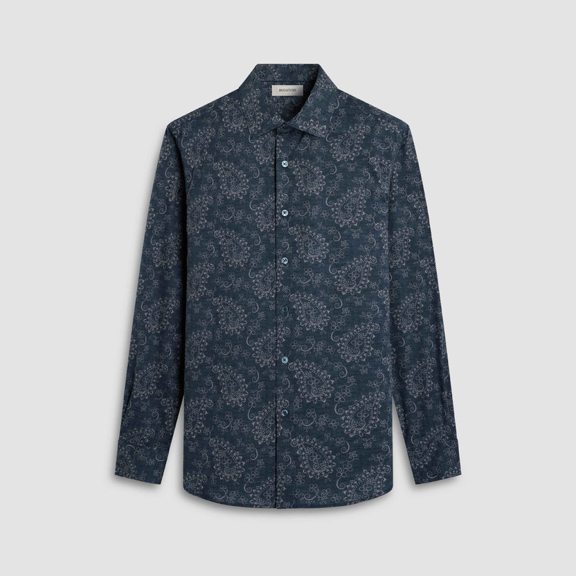 L/S Axel Woven Shaped - Navy