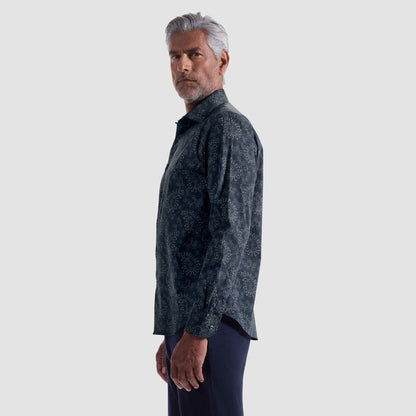 L/S Axel Woven Shaped - Navy