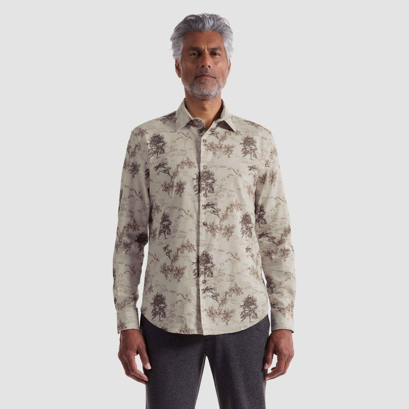 Julian Nature Toile De Jouy Shirt